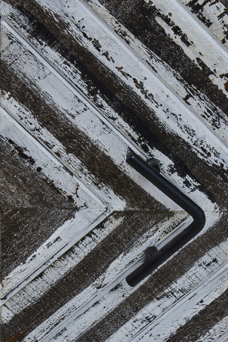 Lombok Rustic Chevron and Black Frame Media Unit - Image 10