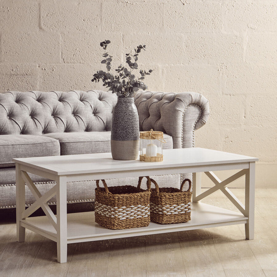 Heritage Ivory Rectangular Coffee Table