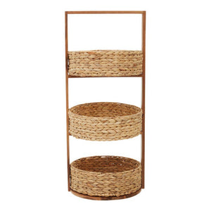 Arles 3 Tier Water Hyacinth Storage Caddy