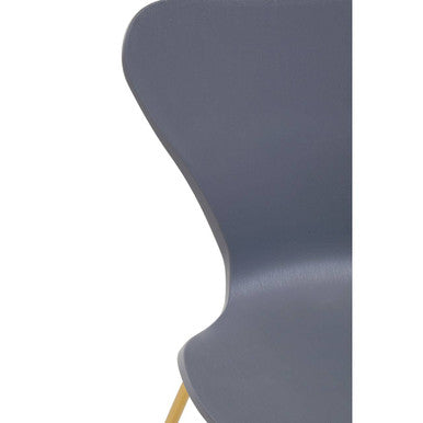 Laila Dining Chair With Grey Seat
