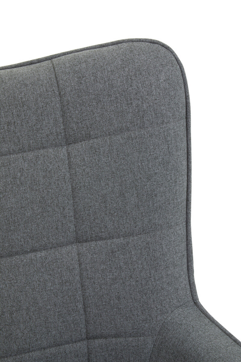 Stockholm Grey Fabric Armchair
