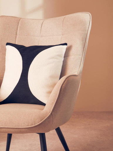 Stockholm Natural Fabric Armchair