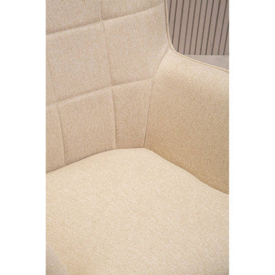 Stockholm Natural Fabric Armchair