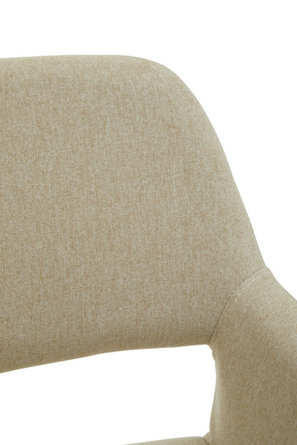 Stockholm Natural Fabric Dining Chair - Image 10