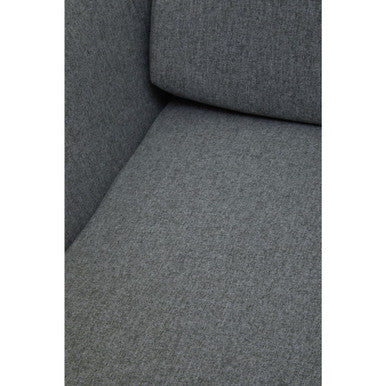 Stockholm Grey Fabric Chair