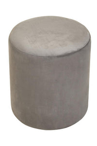 Haley Grey Round Stool