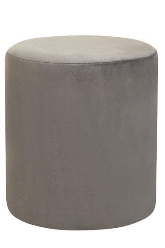 Haley Grey Round Stool