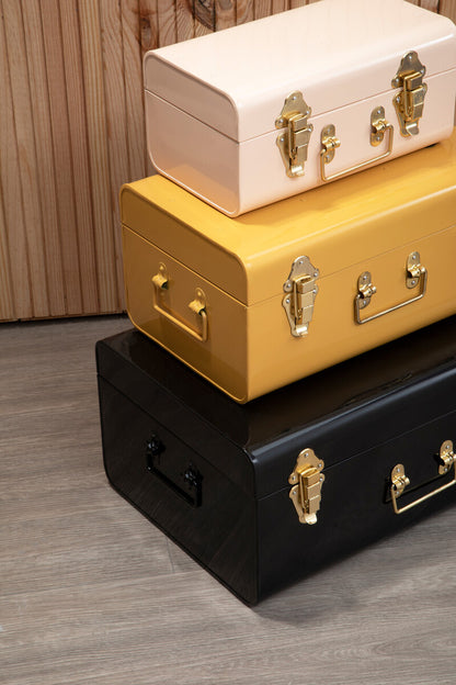 Parley Set Of Three Assorted Storage Trunks
