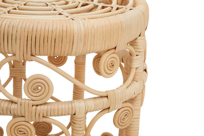 Mataram Set Of Two Natural Rattan Tables