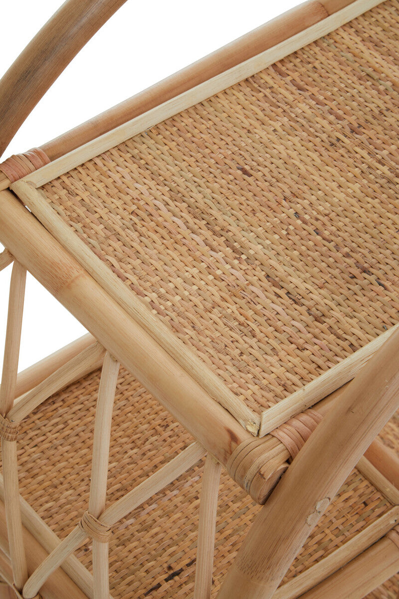 Mataram Rattan Bar Trolley