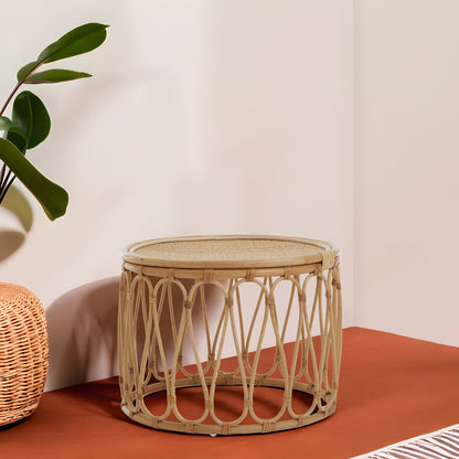 Mataram Natural Rattan Table