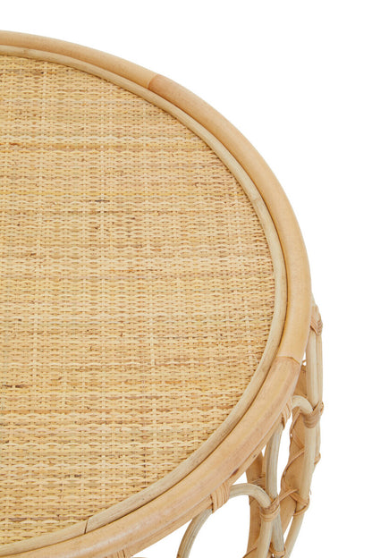 Mataram Rattan Round Coffee Table