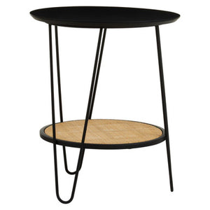 Depok Side Table With Hairpin Legs