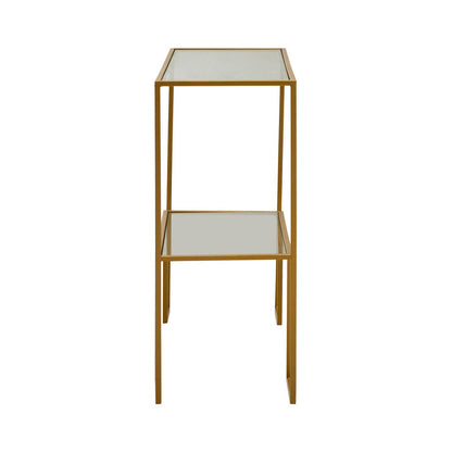 Avento Gold Finish Console Table
