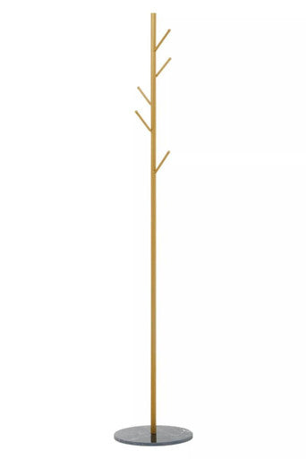 Avento Gold And Black Coat Stand
