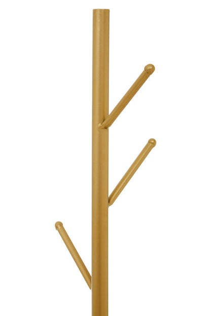 Avento Gold And Black Coat Stand