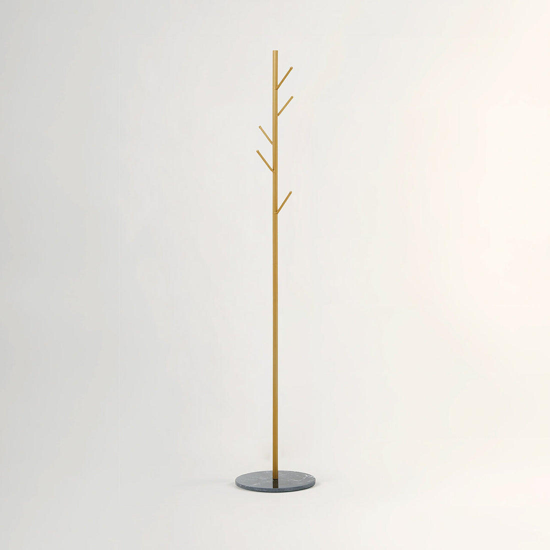 Avento Gold And Black Coat Stand