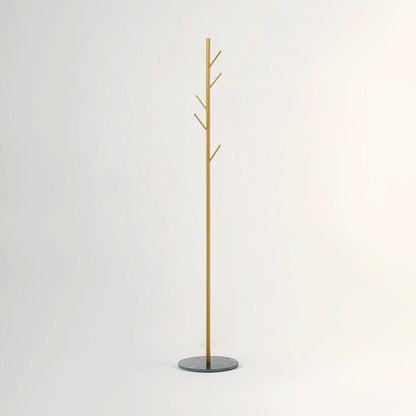 Avento Gold And Black Coat Stand