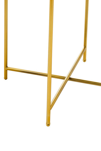 Trosa Black Top Side Table