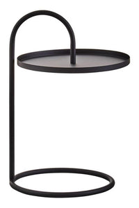 Trosa Black Hanging Top Side Table