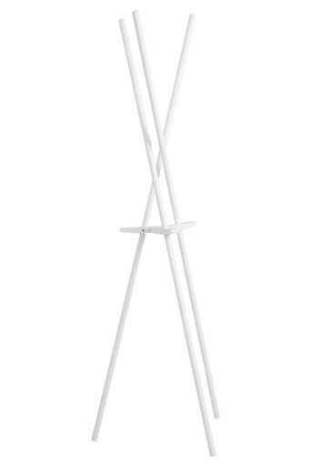 Rostok Matt White Coat Stand