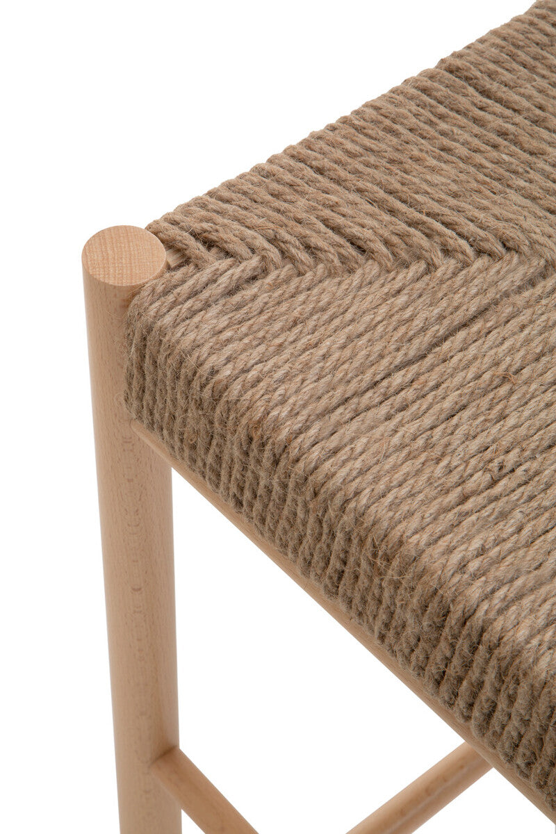 Bandar Small Natural Wood Bench