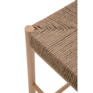 Bandar Small Natural Wood Bench