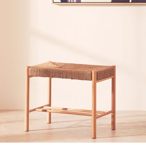 Bandar Natural Rope Weave Small Bench