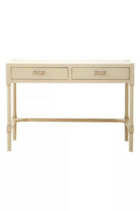 Heritage Two Drawer Ivory Desk