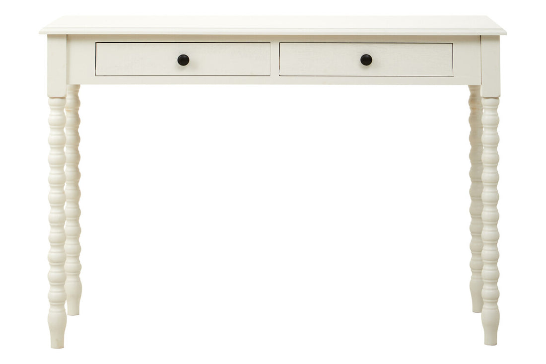 Heritage Two Drawer Ivory Desk - Image 1