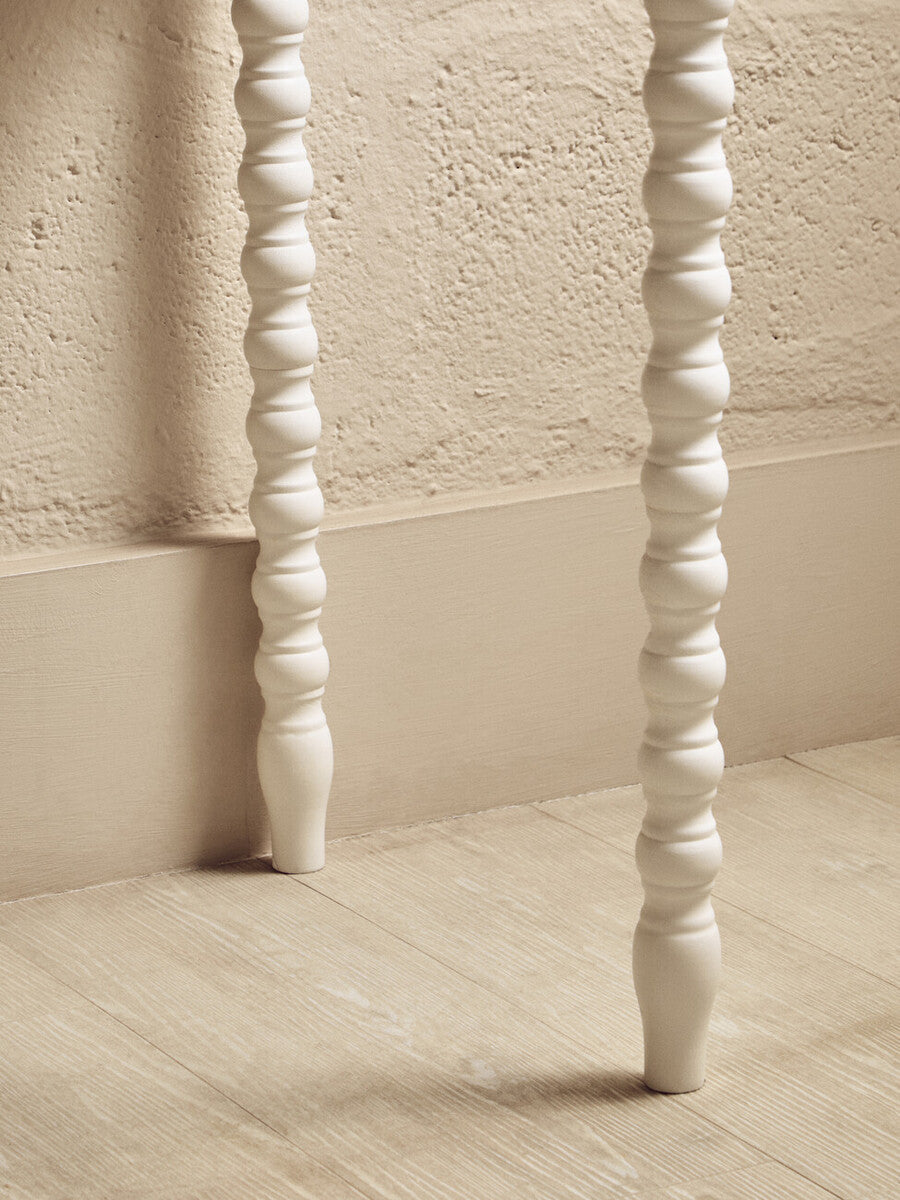 Heritage Two Drawer Ivory Desk - Image 6