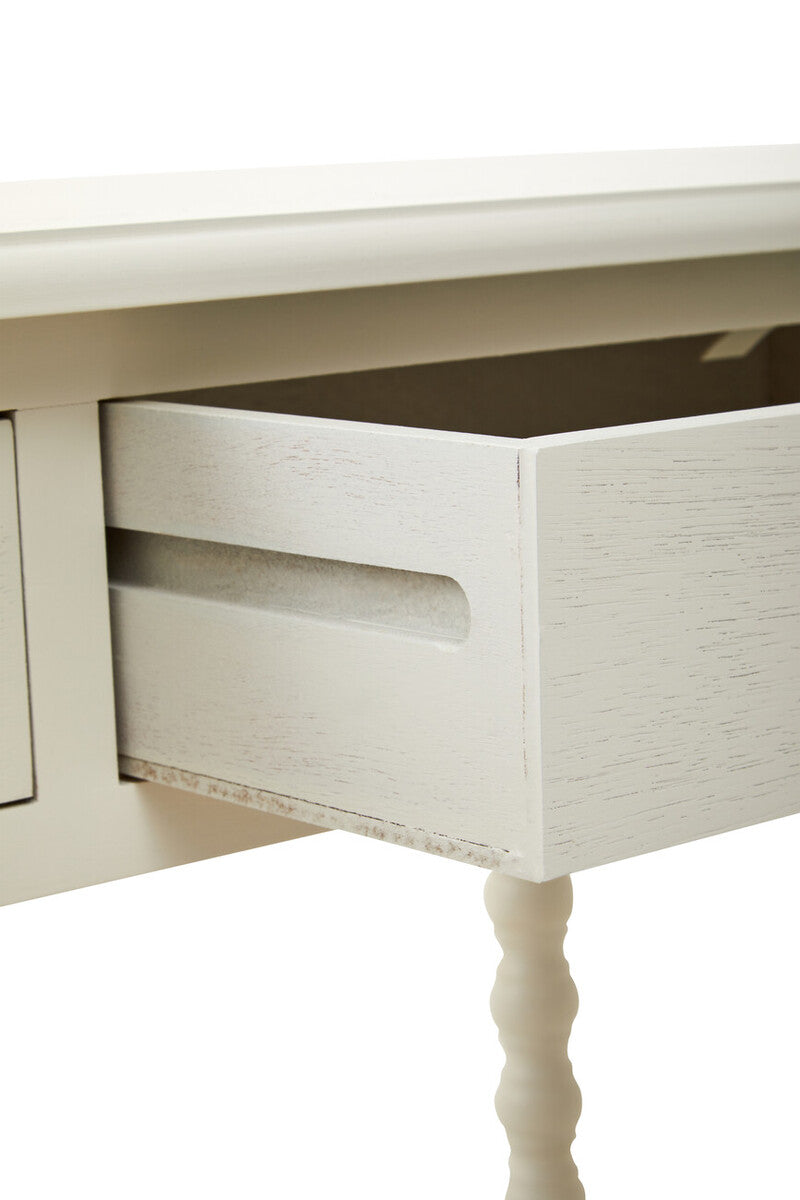 Heritage Two Drawer Ivory Desk - Image 15
