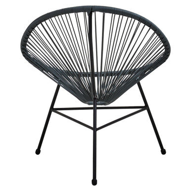 Miami Grey Rattan 3 Piece Patio Set