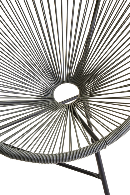 Miami Grey 3 Piece Rattan Patio Set