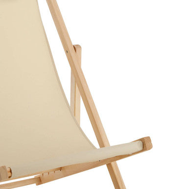 Beauport Cream Deck Chair