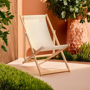 Beauport Cream Deck Chair