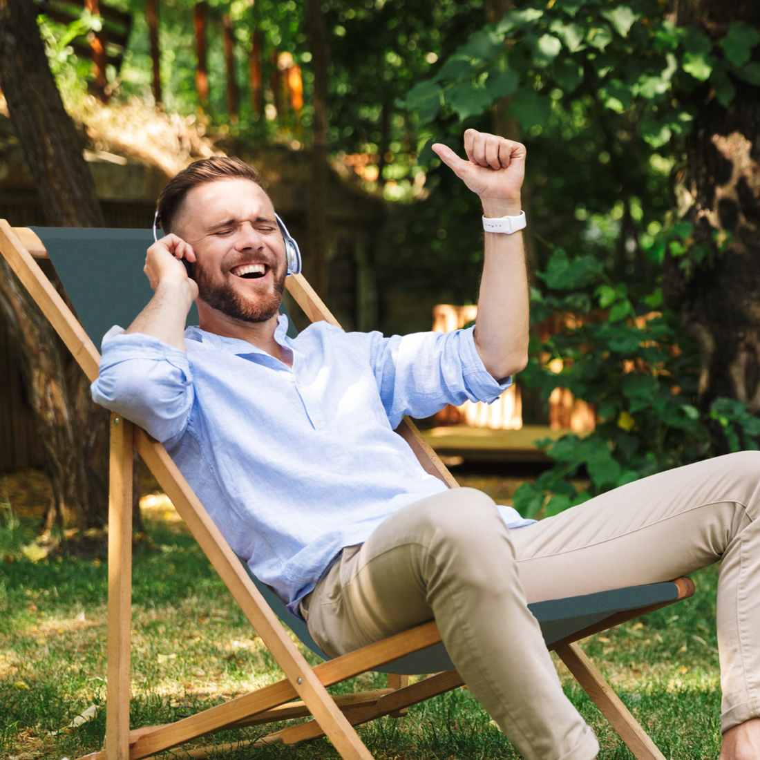 Beauport Khaki Deck Chair