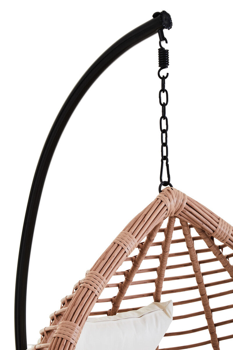 Goa Natural Rattan Effect Hanging Chair