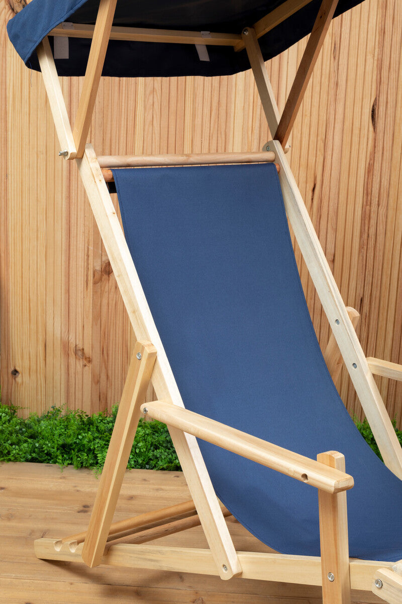 Beauport Blue Lounger