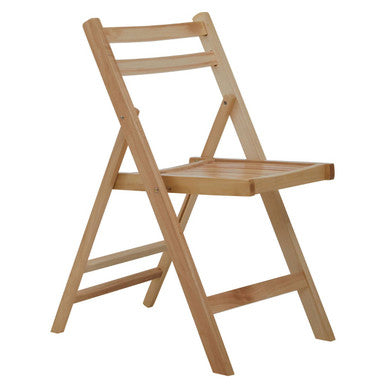 Beauport Natural Finish Folding Chair