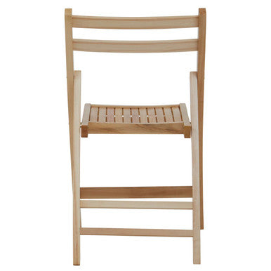 Beauport Natural Finish Folding Chair