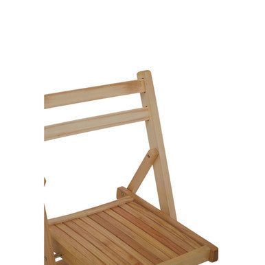 Beauport Natural Finish Folding Chair