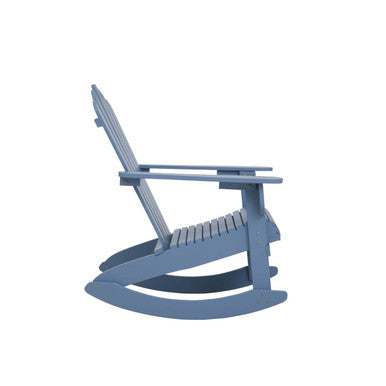 Beauport Blue Rocking Chair