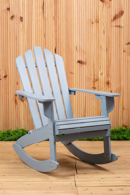 Beauport Blue Rocking Chair