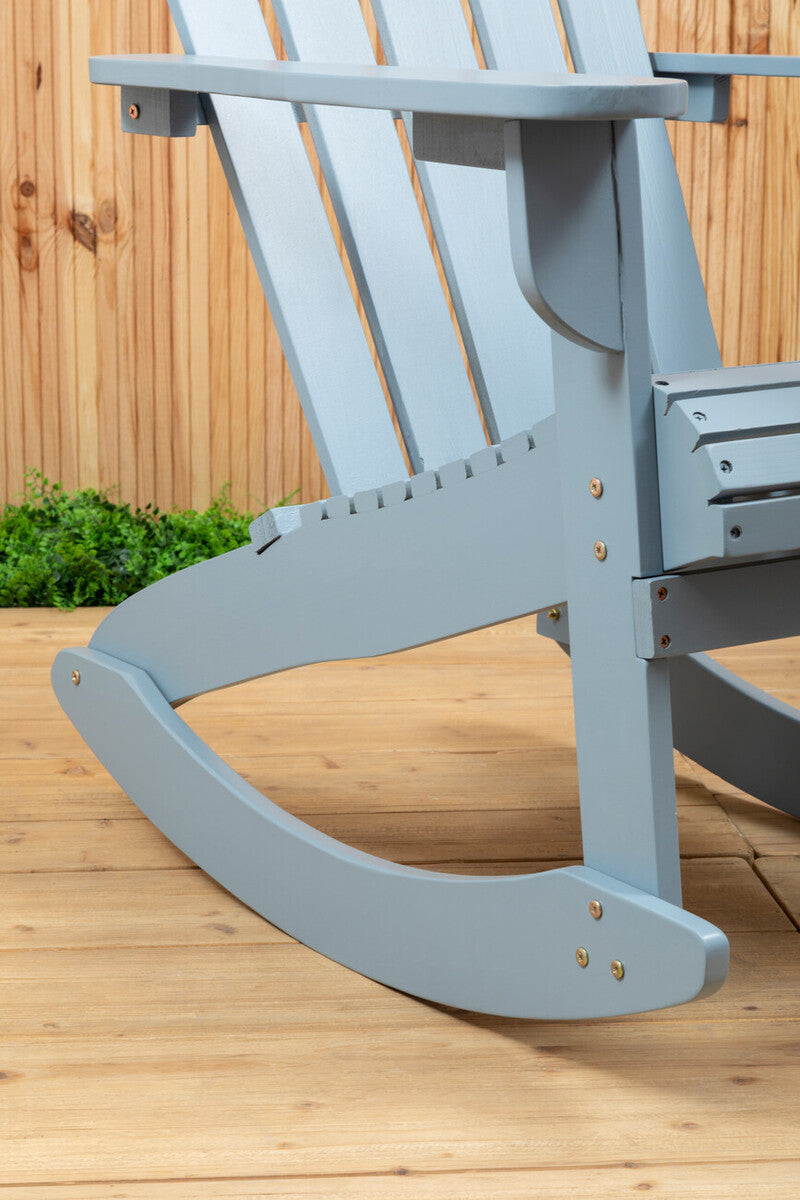 Beauport Blue Rocking Chair