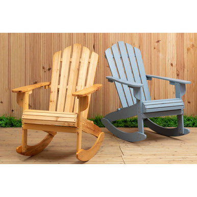 Beauport Blue Rocking Chair