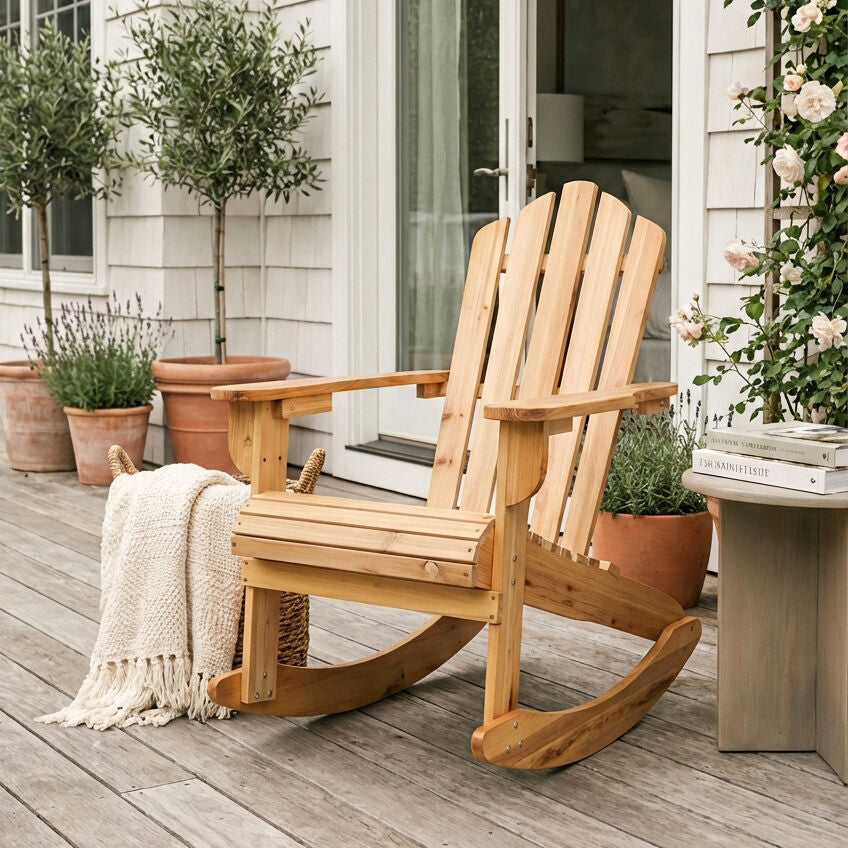 Beauport Natural Finish Rocking Chair