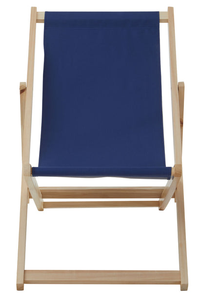 Beauport Blue Deck Chair
