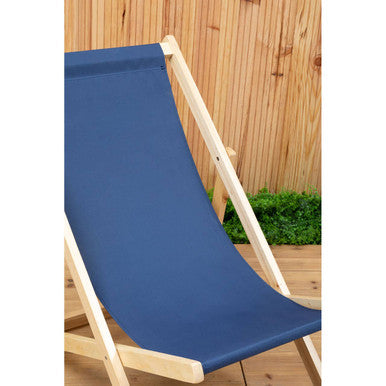 Beauport Blue Deck Chair