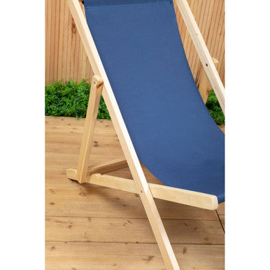 Beauport Blue Deck Chair